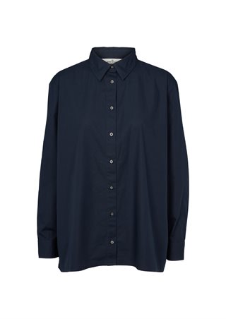 Basic Apparel - Vilde Loose Shirt GOTS - Skjorte